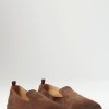 Marsèll Shoes | Suede Strasacco Pantofola Shoe In Chocolate Brown