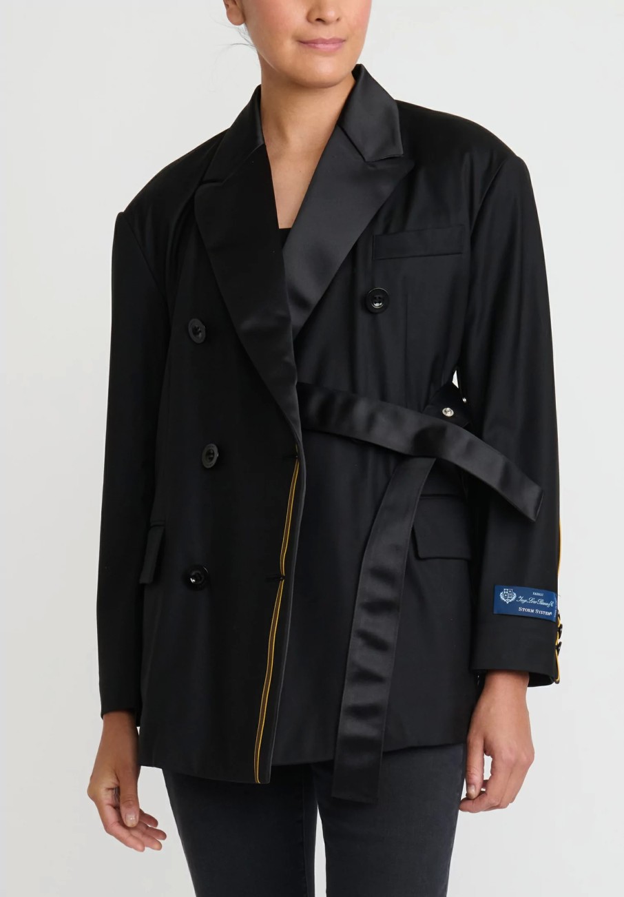 Sacai Jackets | Loro Piana Wool Jacket In Black