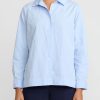 Casey Casey Shirts & Blouses | Cotton Chloe Shirt In Sky Blue