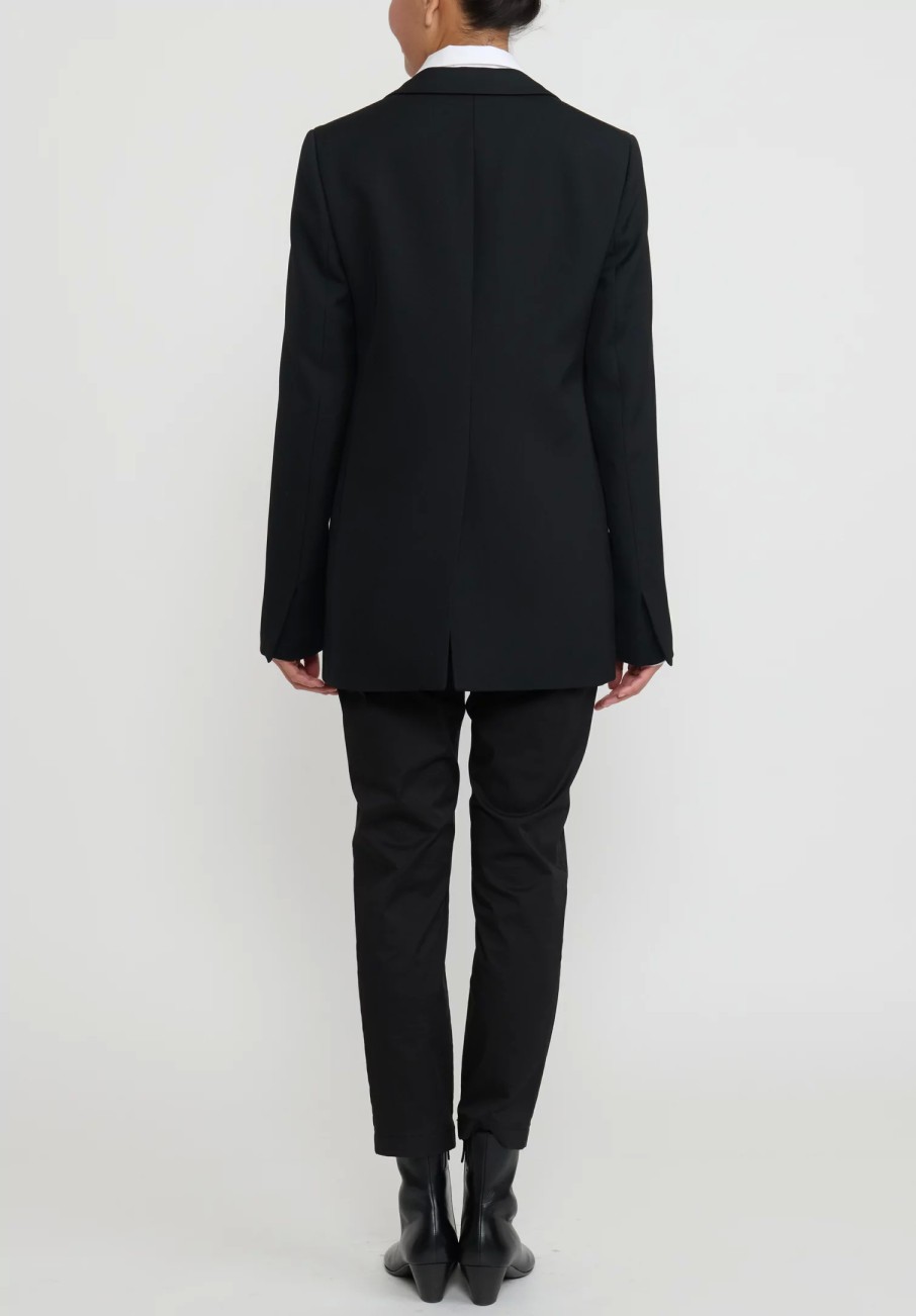 Jil Sander Jackets | Virgin Wool Tailored Jacket In Black