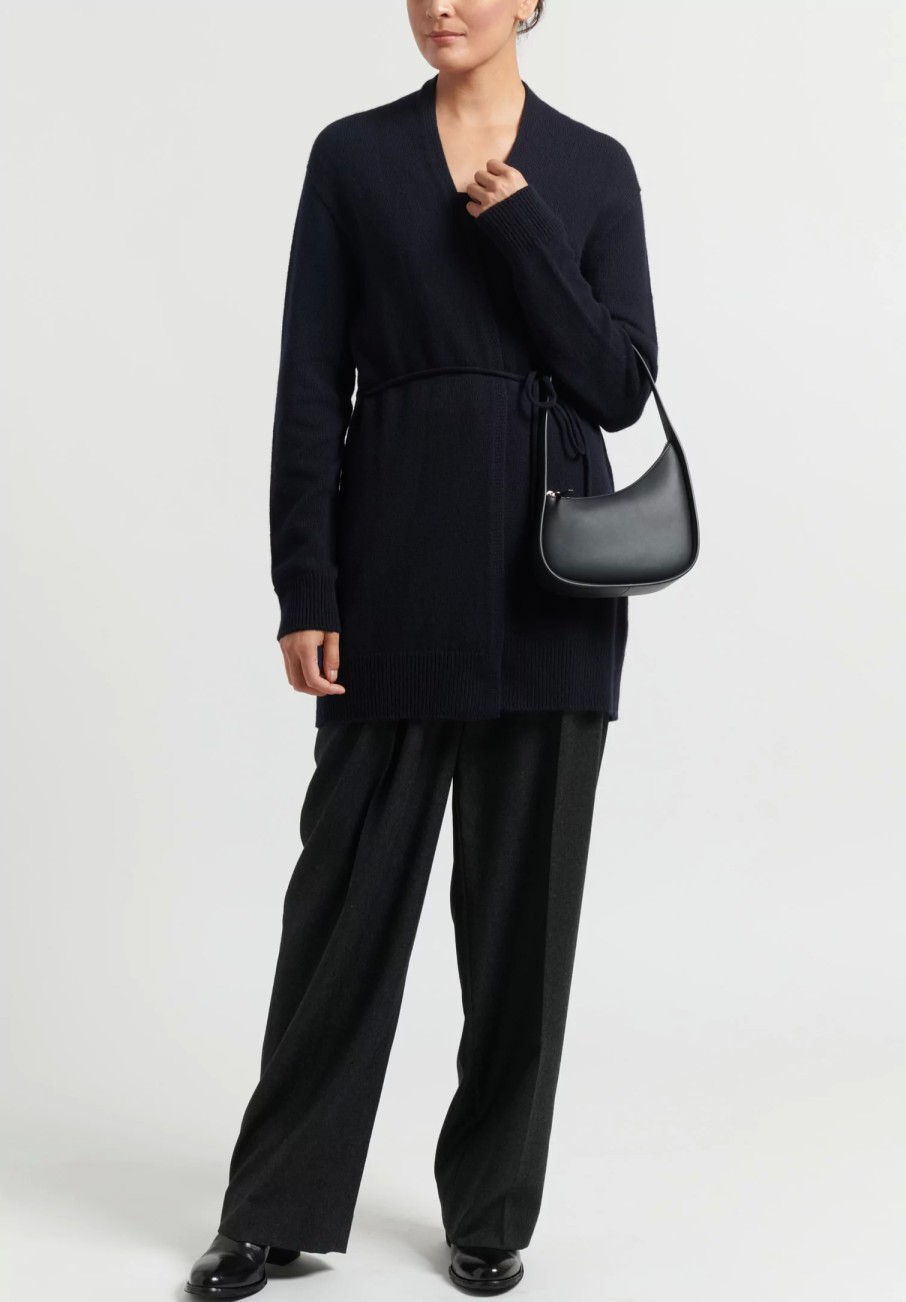 The Row Tops | Cashmere ''Daphne'' Cardigan In Dark Navy